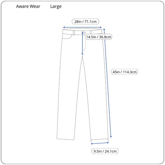 NWT Men’s Aware Wear Class E Hi-Viz Rain Pants - Picture 7 of 7